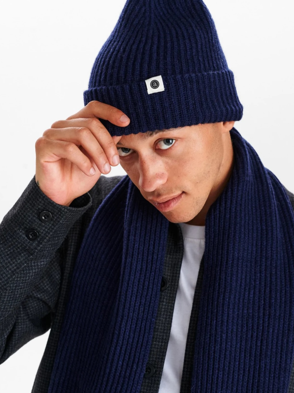 Anerkjendt DARK NAVY Wool Hat