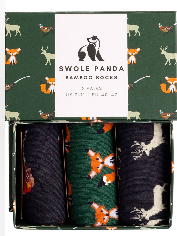 SWOLE PANDA 3 Pack Country Gift Set
