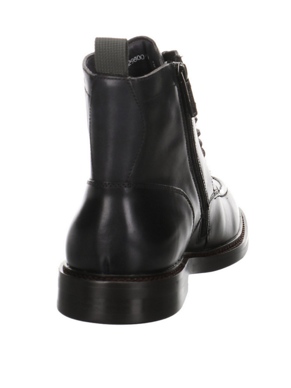 Digel Black Lace Up Boots