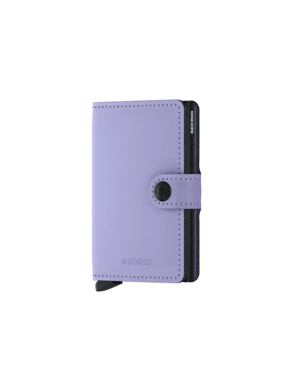 Secrid Lilac & Black Matt Mini Wallet