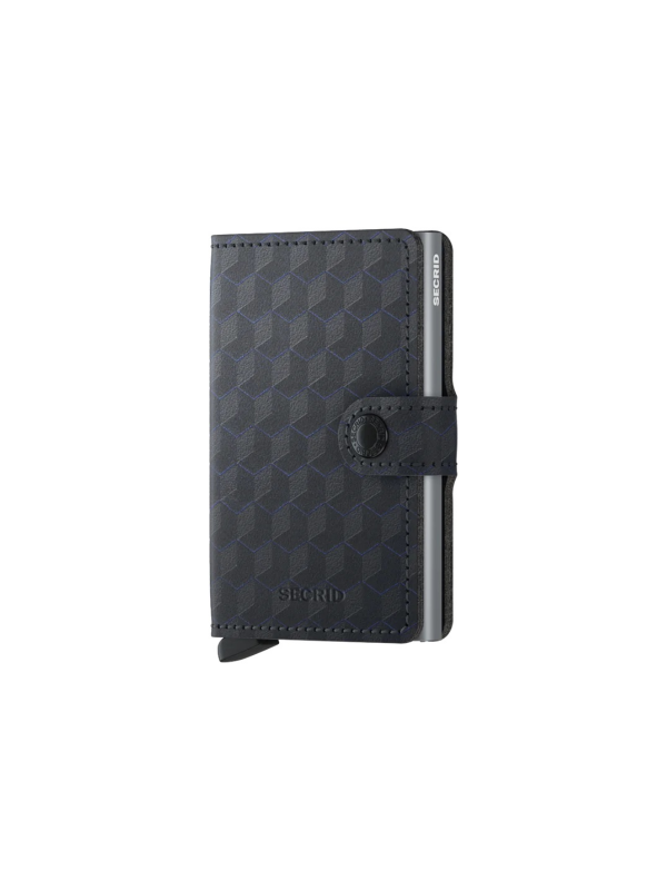 SECRID Optical Black/ Titanium Mini Wallet