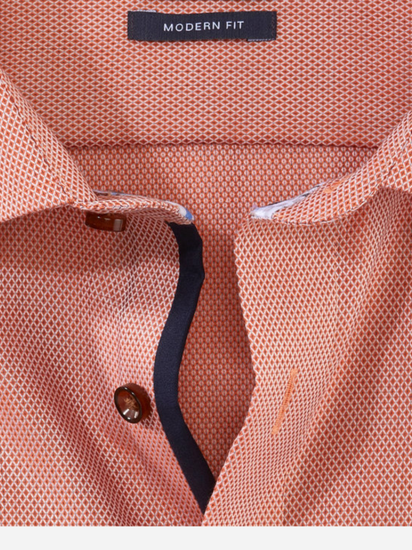 Olymp Orange Modern Fit Shirt