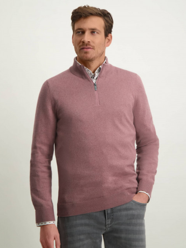 STATE OF ART OLD PINK 1/4 ZIP