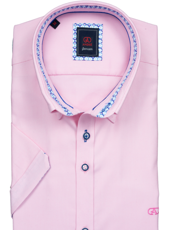 ANDRE JEANSWEAR PINK SHORT SLEEVE SHIRT