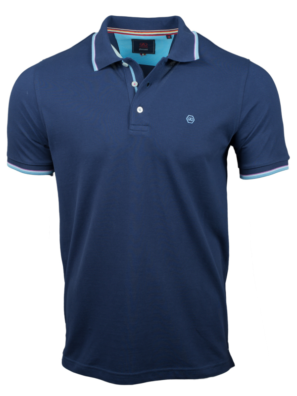 ANDRÉ navy POLO