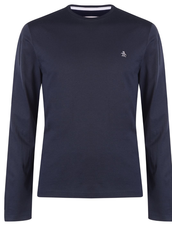 Original Penguin Navy Long Sleeve T-Shirt