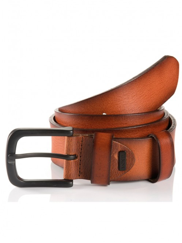 Monti Dallas Cognac Leather Belt