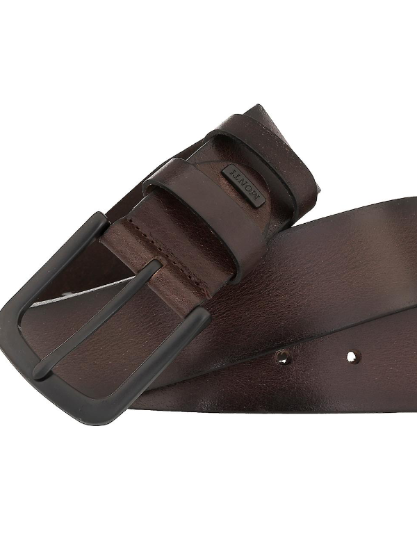 Monti Dallas Dark Brown Leather Belt