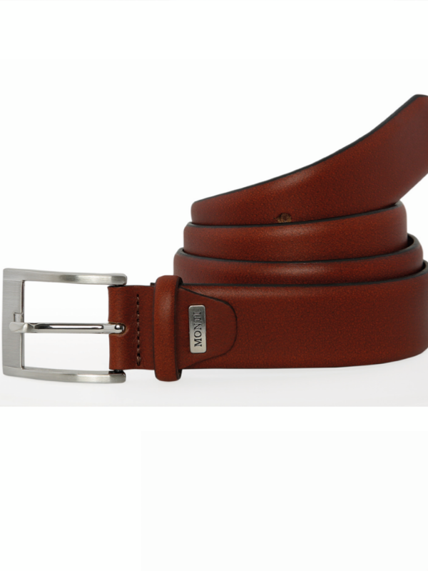 Monti Breda Cognac Leather Belt