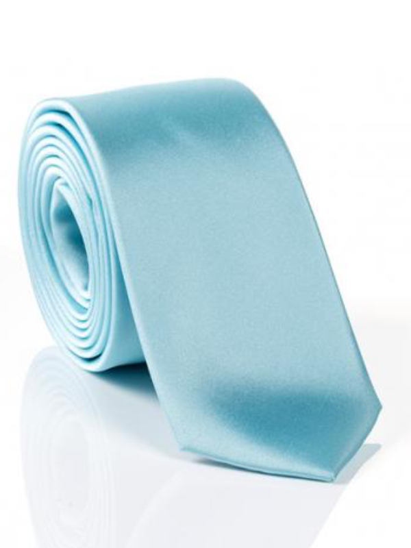 Monti Light Aqua Silk Tie