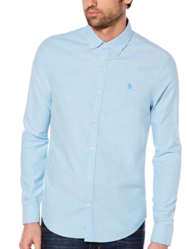 Original Penguin Blue Oxford Shirt