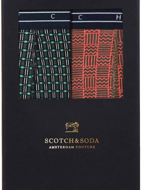 Scotch & Soda 2 Pack Boxer Shorts