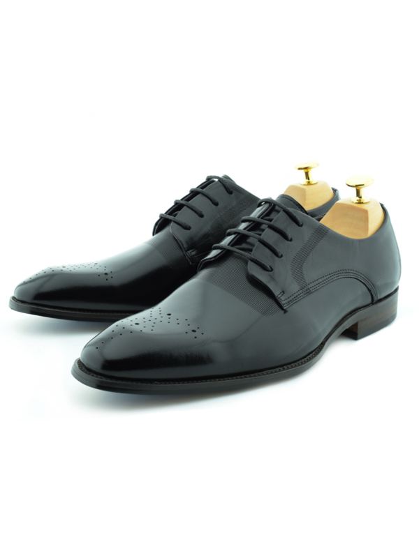 Paolo Vandini Eton Black Shoes