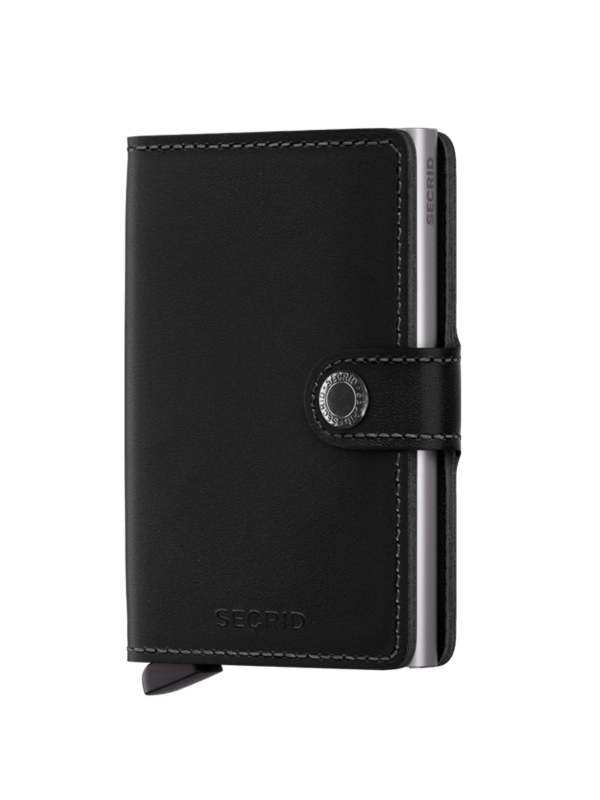 SECRID Black Original Mini Wallet