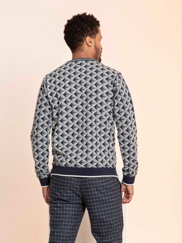 4funkyflavours Geometric Print Sweatshirt