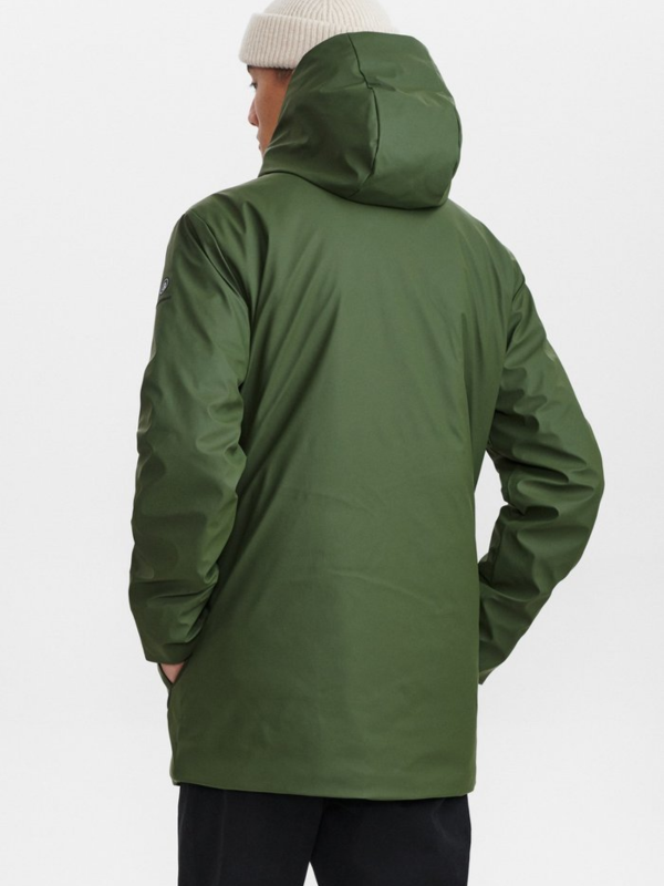 Anerkjendt Rifle Green Raincoat