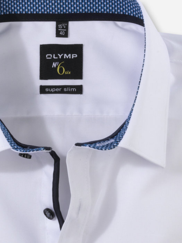 Olymp White Super Slim Shirt