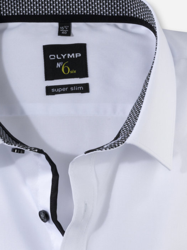 Olymp White Super Slim Shirt