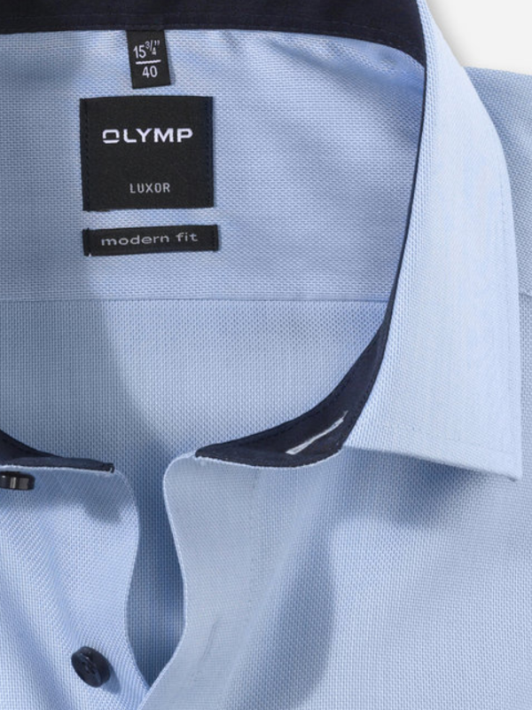 Olymp Blue Modern Fit Shirt