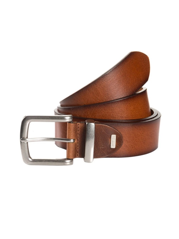Monti Vail Cognac Leather Belt