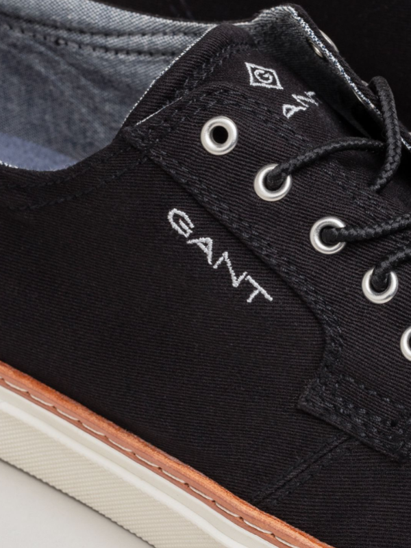 GANT Prepville Black Sneaker – Wolf West Menswear