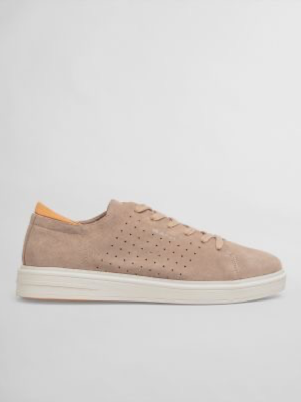 GANT Farville Taupe Suede Sneaker