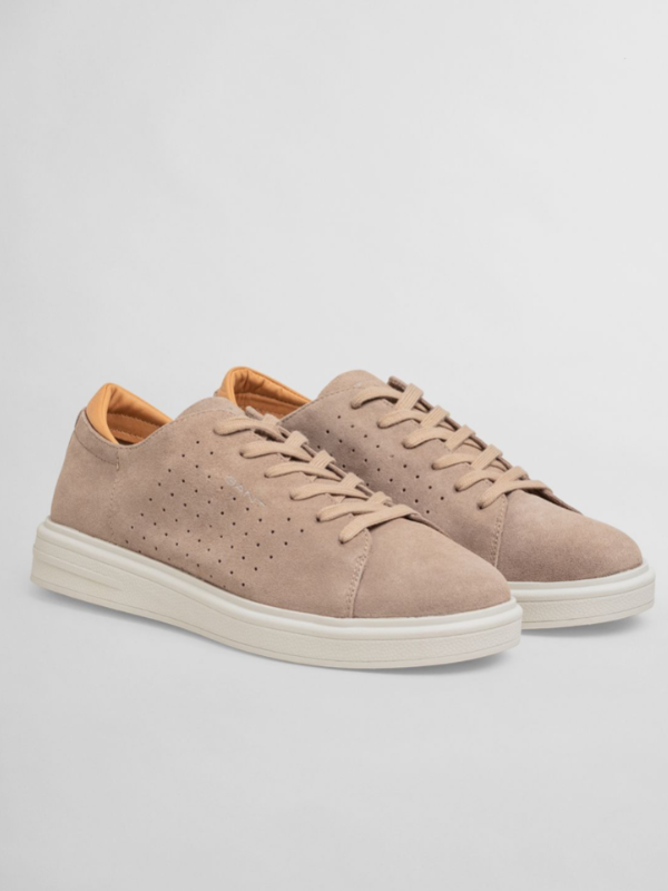 GANT Farville Taupe Suede Sneaker
