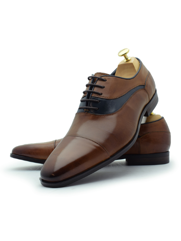Paolo Vandini Thiago Tan Leather Shoe