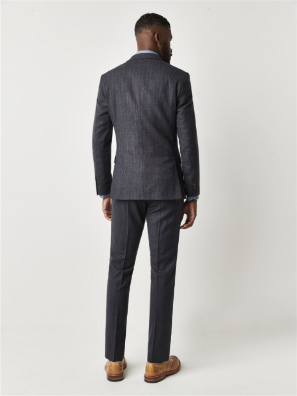 Gibson London Charcoal Textured Suit