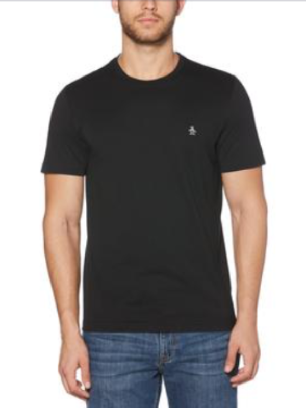 Original Penguin Black Crewneck T-Shirt