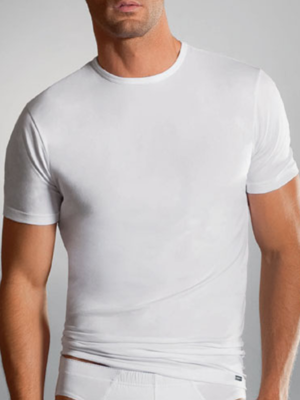Jockey Fitted White T- Shirt