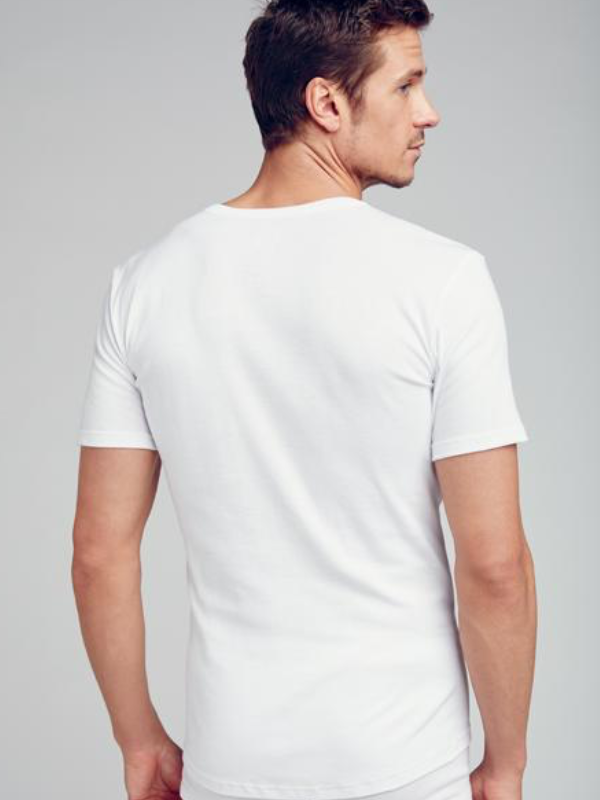 Jockey White V-Neck T-Shirt