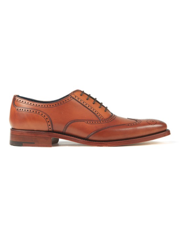 Barker Johnny - Antique Rosewood Leather Shoes