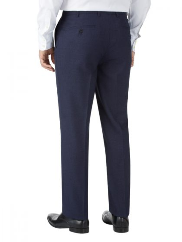 Skopes Harcourt Navy Tailored Fit Trousers
