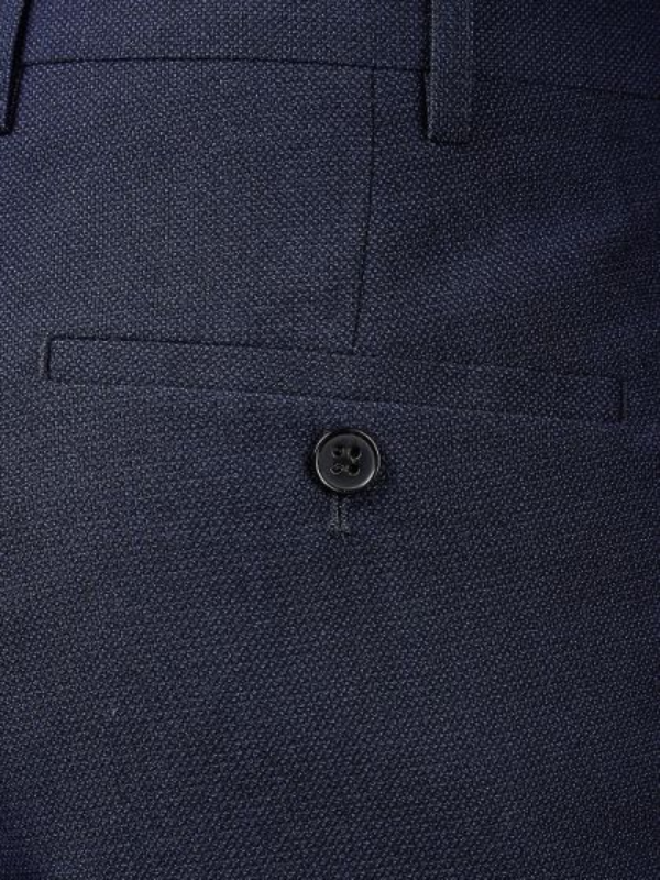 Skopes Harcourt Navy Tailored Fit Trousers