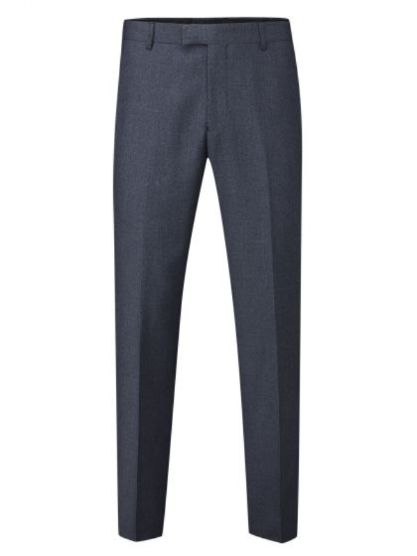 Skopes Harcourt Blue Tapered Fit Trousers