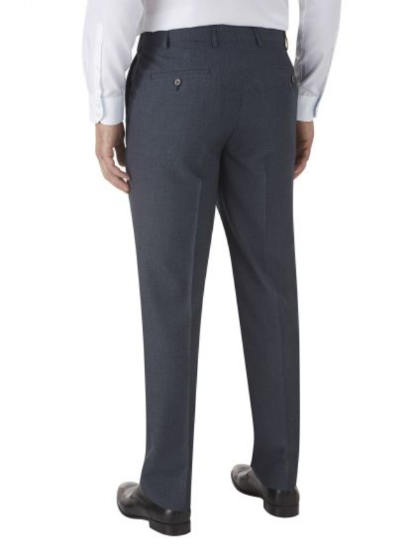 Skopes Harcourt Blue Tailored Fit Trousers