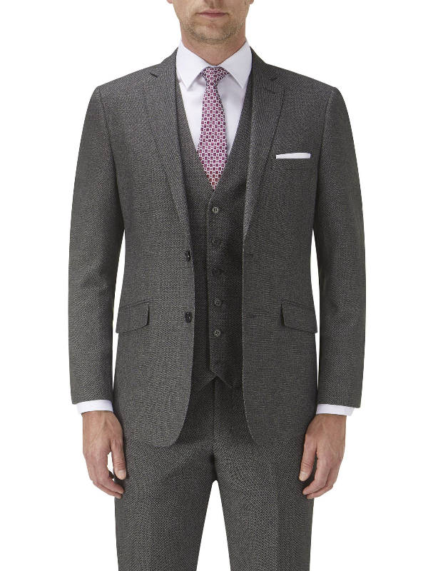 Skopes Harcourt Grey Tapered Fit Jacket