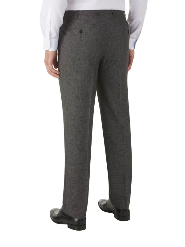 Skopes Harcourt Grey Tapered Fit Trousers