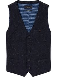 Scotch & Soda Wool Blend Waistcoat