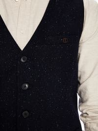 Scotch & Soda Wool Blend Waistcoat